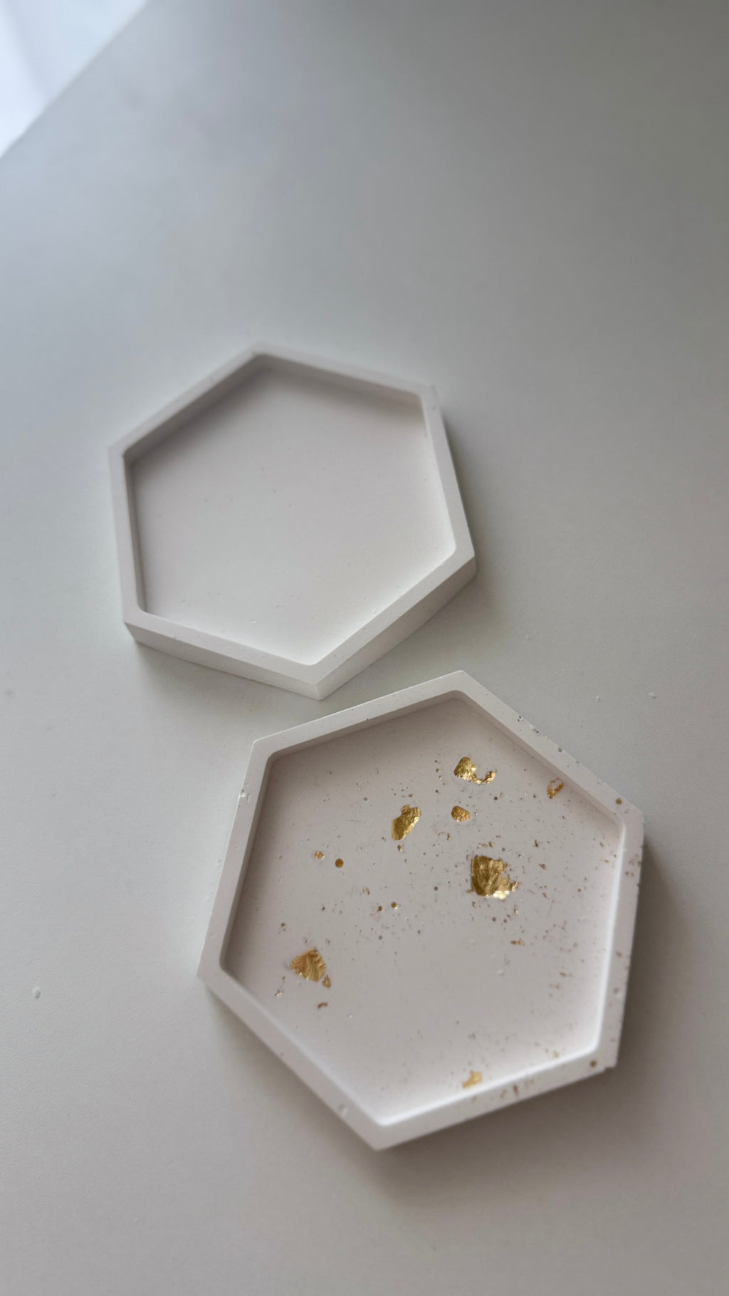 Dekotablett Hexagon