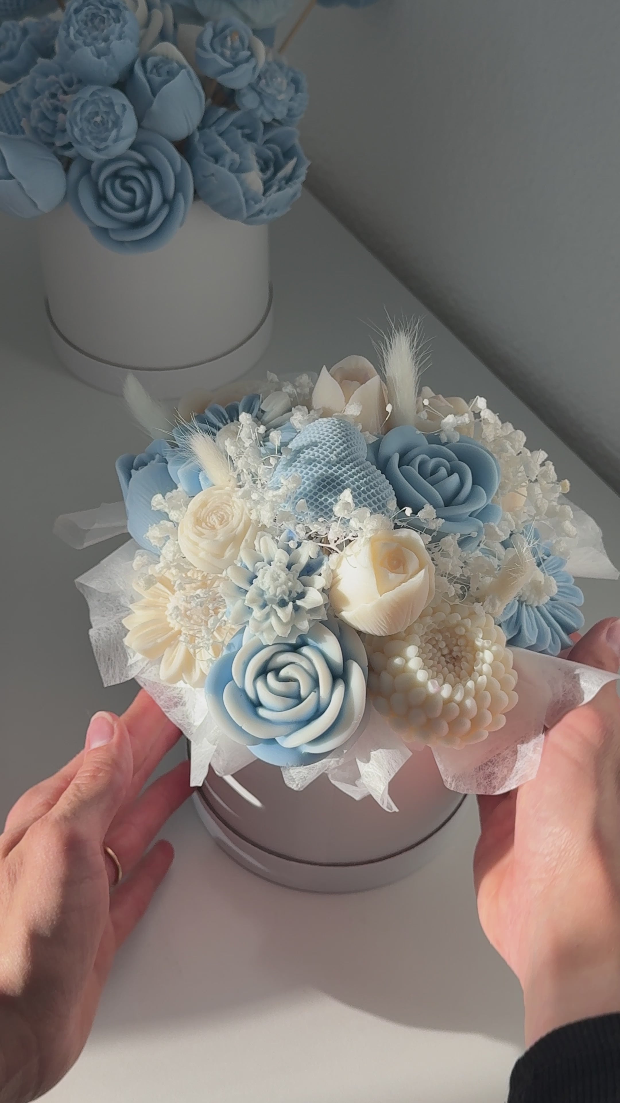 Blue & White Bloom